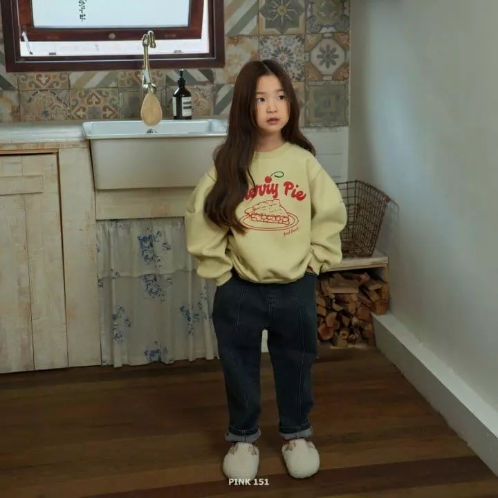 Pink151 - Korean Children Fashion - #kidsshorts - Fleece Baggy Jeans