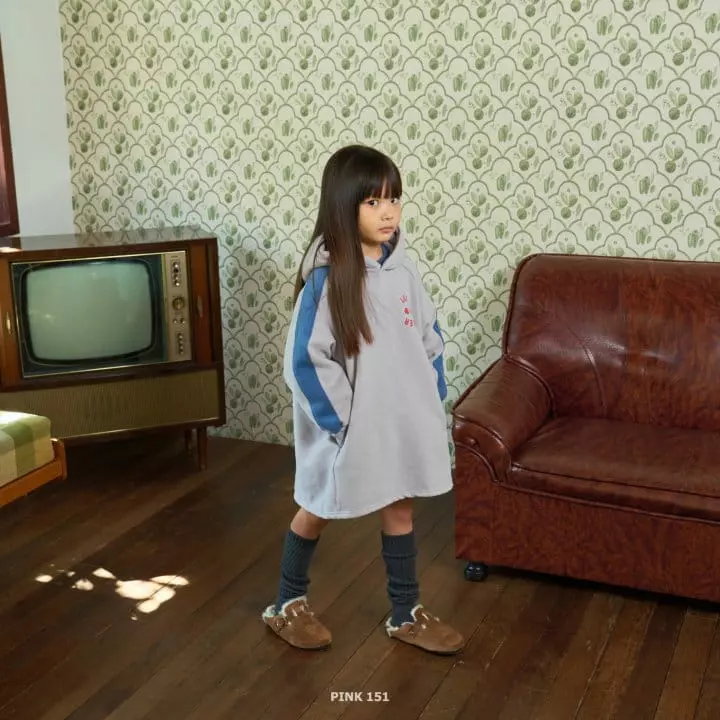 Pink151 - Korean Children Fashion - #kidzfashiontrend - Hoody Loose One-piece - 7