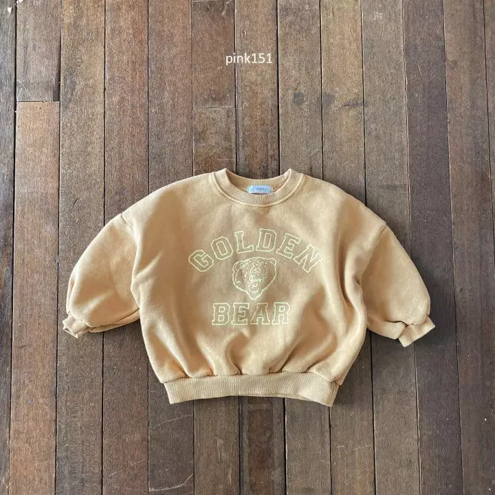 Pink151 - Korean Children Fashion - #littlefashionista - Golden Bear Sweatshirt with Mom - 2