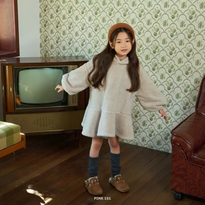 Pink151 - Korean Children Fashion - #littlefashionista - Yang Yangi Hoody One-piece - 8