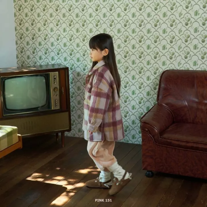 Pink151 - Korean Children Fashion - #littlefashionista - Button Rib Pants