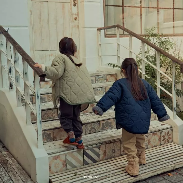 Pink151 - Korean Children Fashion - #magicofchildhood - Fleece Piping Slim Pants - 5
