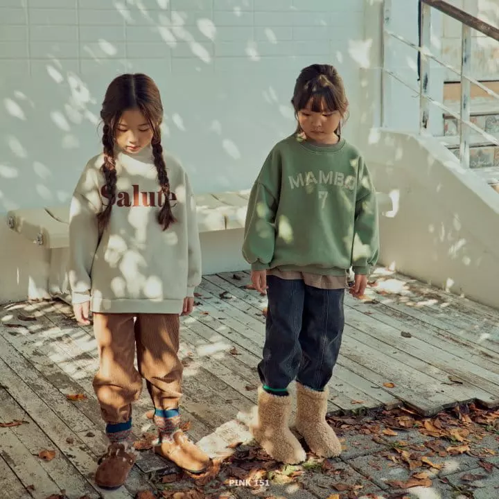 Pink151 - Korean Children Fashion - #prettylittlegirls - Manbo Sweatshirt - 2