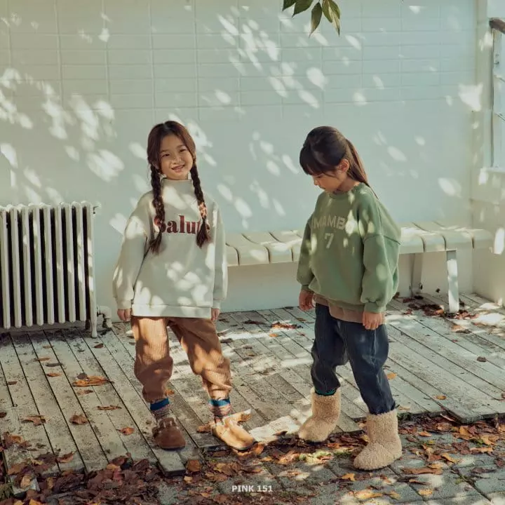 Pink151 - Korean Children Fashion - #stylishchildhood - Half Turtleneck Malran Sweatshirt - 3
