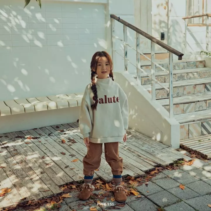 Pink151 - Korean Children Fashion - #todddlerfashion - Half Turtleneck Malran Sweatshirt