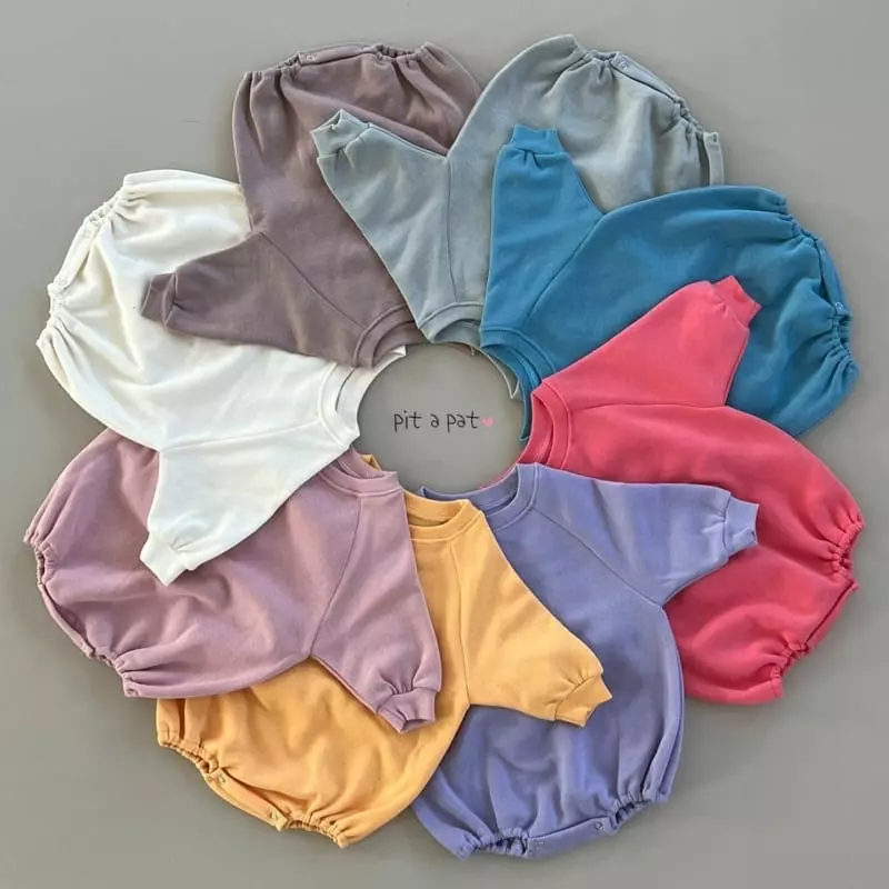 Pitapat - Korean Baby Fashion - #babyclothing - Doremi Fleece Bodysuit - 7