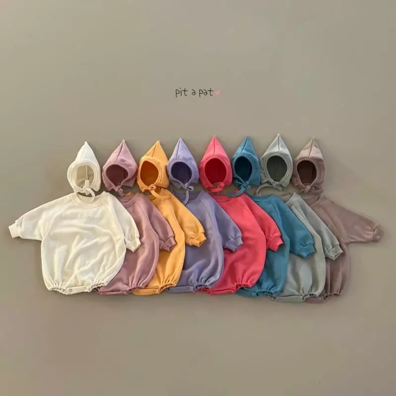 Pitapat - Korean Baby Fashion - #babyfashion - Doremi Fleece Bodysuit - 8