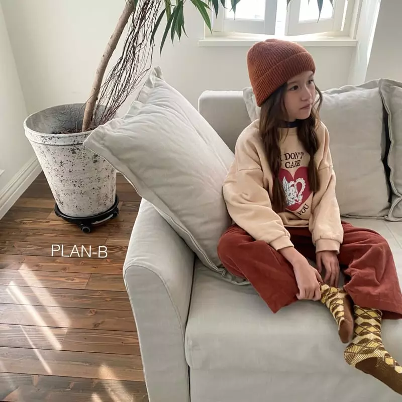Plan B - Korean Children Fashion - #Kfashion4kids - Fleece Rib Pnats - 7