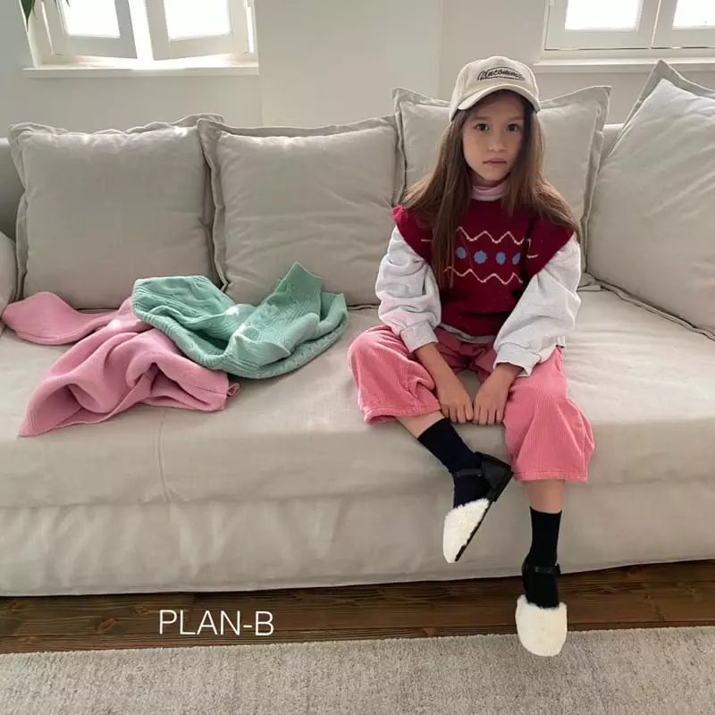 Plan B - Korean Children Fashion - #Kfashion4kids - Straight Pants - 6
