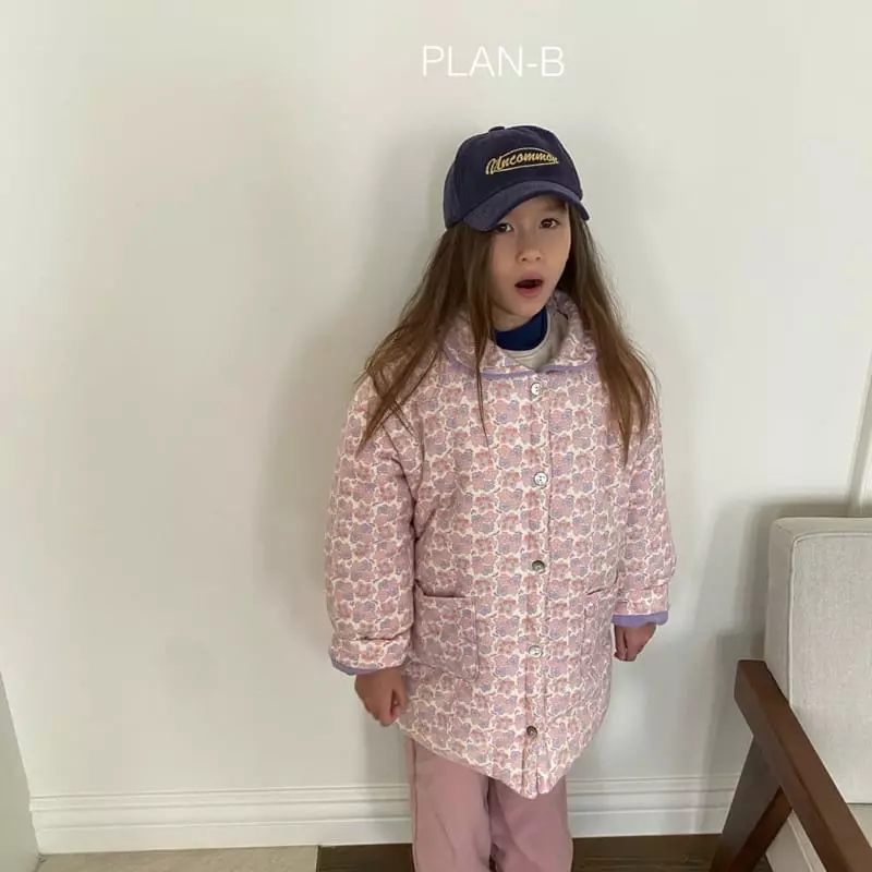 Plan B - Korean Children Fashion - #Kfashion4kids - Circle Collar Flower Padding Jumper - 9