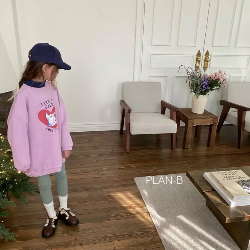 Plan B - Korean Children Fashion - #childofig - Heart Rabbit Sweatshirt - 6