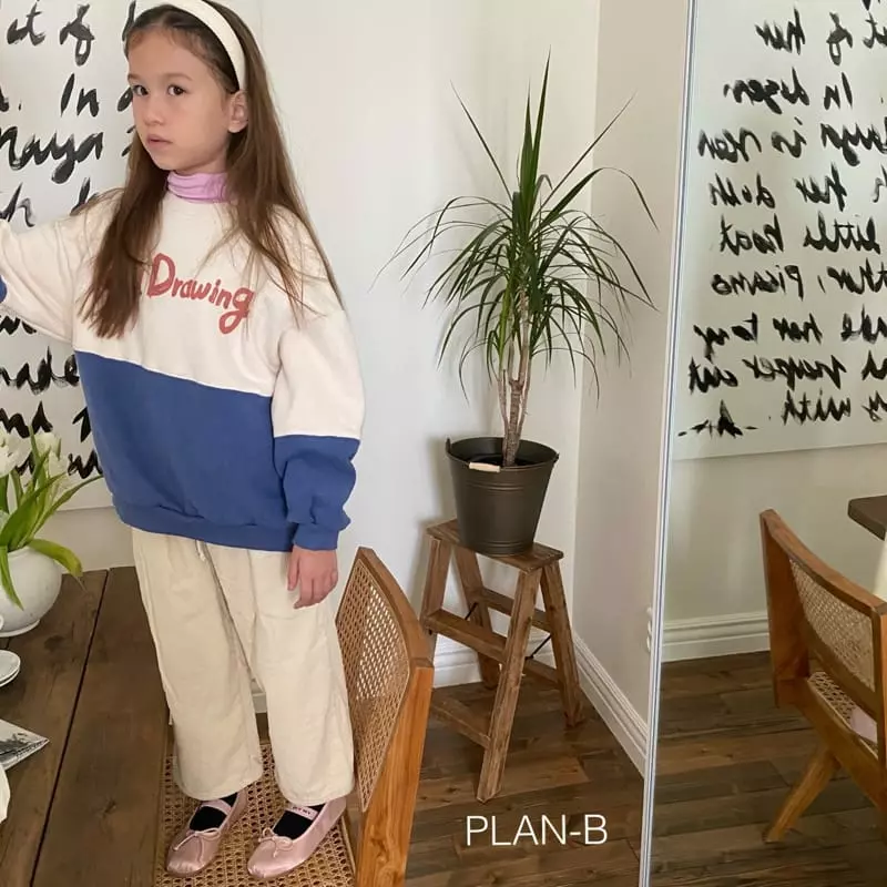 Plan B - Korean Children Fashion - #childofig - Wid Drawing Sweatshirt - 3