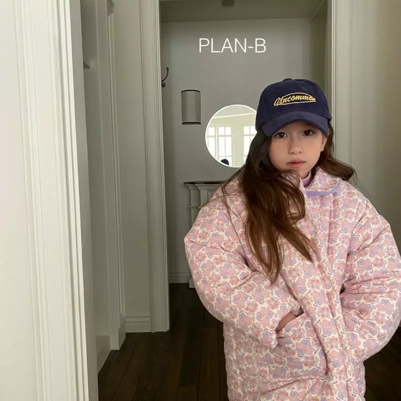 Plan B - Korean Children Fashion - #childofig - Circle Collar Flower Padding Jumper