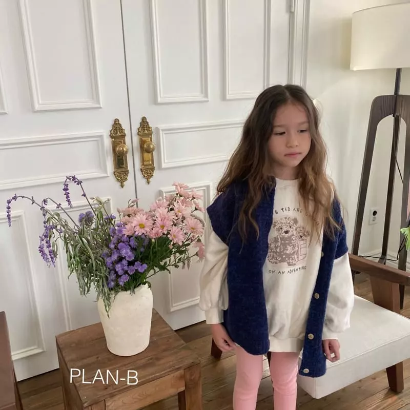 Plan B - Korean Children Fashion - #childrensboutique - Cozy Bear Sweatshirt - 7