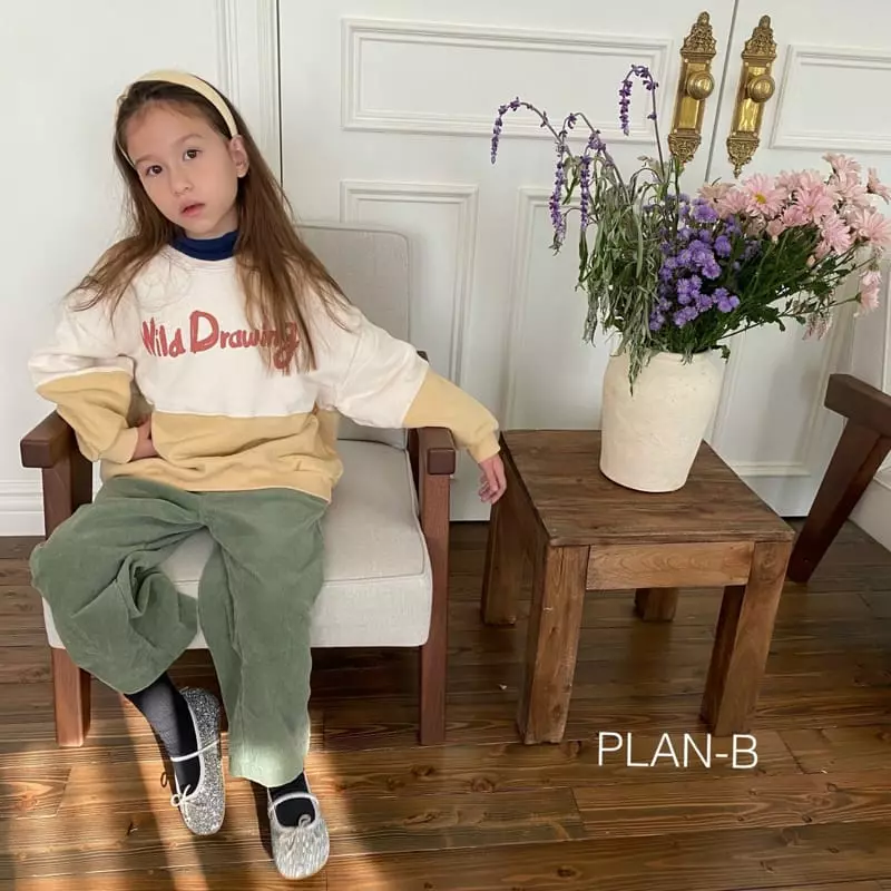 Plan B - Korean Children Fashion - #discoveringself - Wid Drawing Sweatshirt - 7