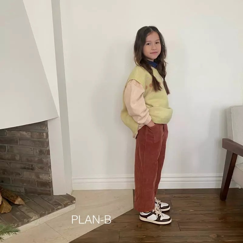 Plan B - Korean Children Fashion - #kidsshorts - Zig Zag Vest - 12