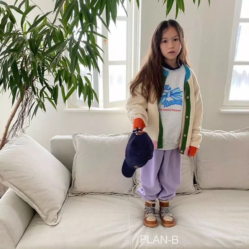 Plan B - Korean Children Fashion - #kidsstore - Color Knit Cardigan - 12