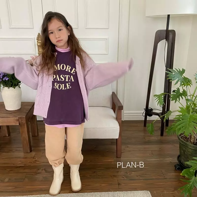 Plan B - Korean Children Fashion - #kidzfashiontrend - Twist Knit Cardigan - 12