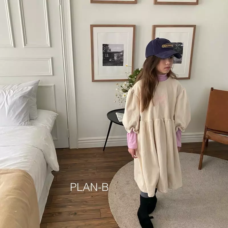 Plan B - Korean Children Fashion - #littlefashionista - Ribbon Embrodiery One-piece - 11