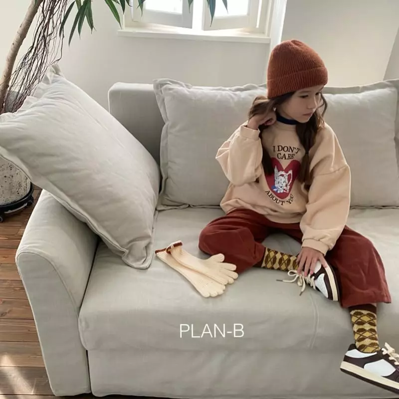 Plan B - Korean Children Fashion - #littlefashionista - Fleece Rib Pnats - 8