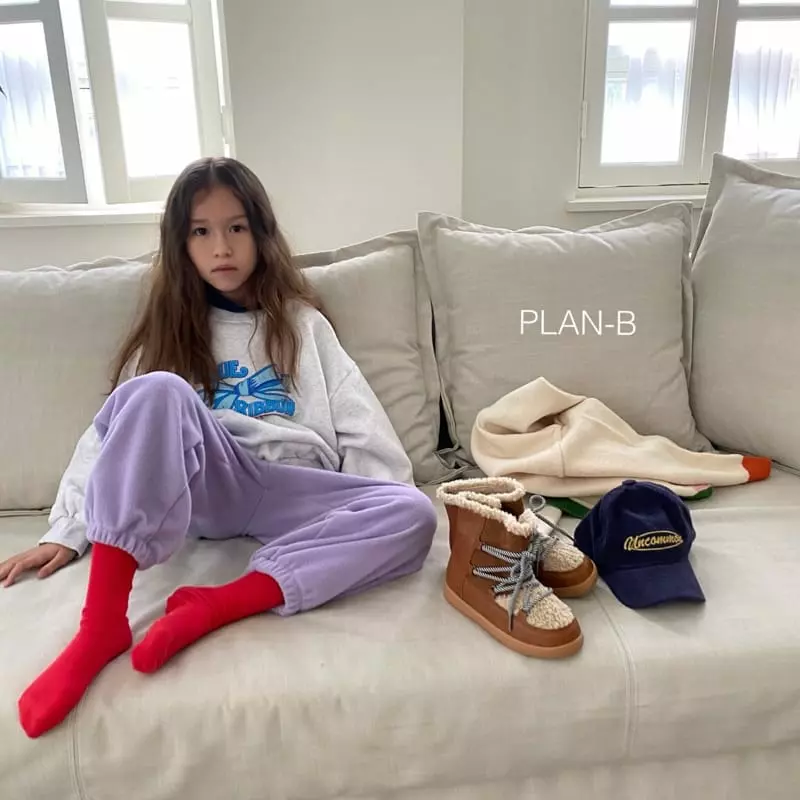Plan B - Korean Children Fashion - #littlefashionista - Blue Ribbon Sweatshirt - 3