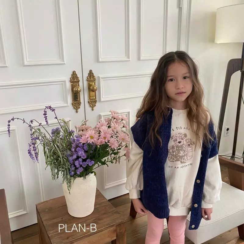 Plan B - Korean Children Fashion - #littlefashionista - Cozy Bear Sweatshirt