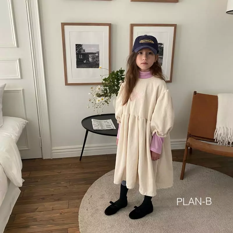 Plan B - Korean Children Fashion - #magicofchildhood - Ribbon Embrodiery One-piece - 12