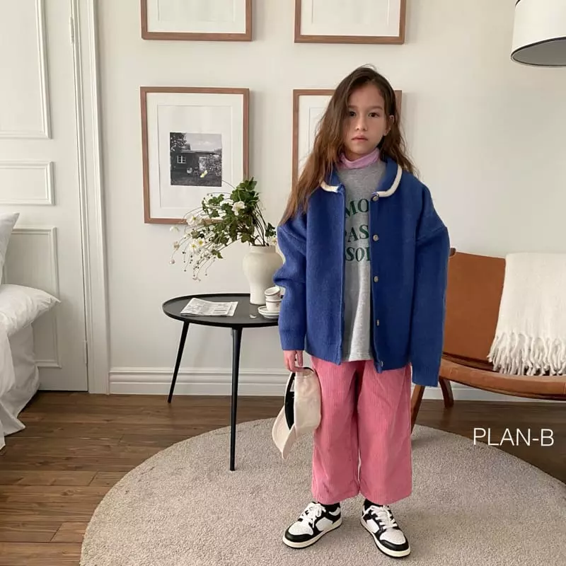 Plan B - Korean Children Fashion - #magicofchildhood - Pasta Fleece Tee