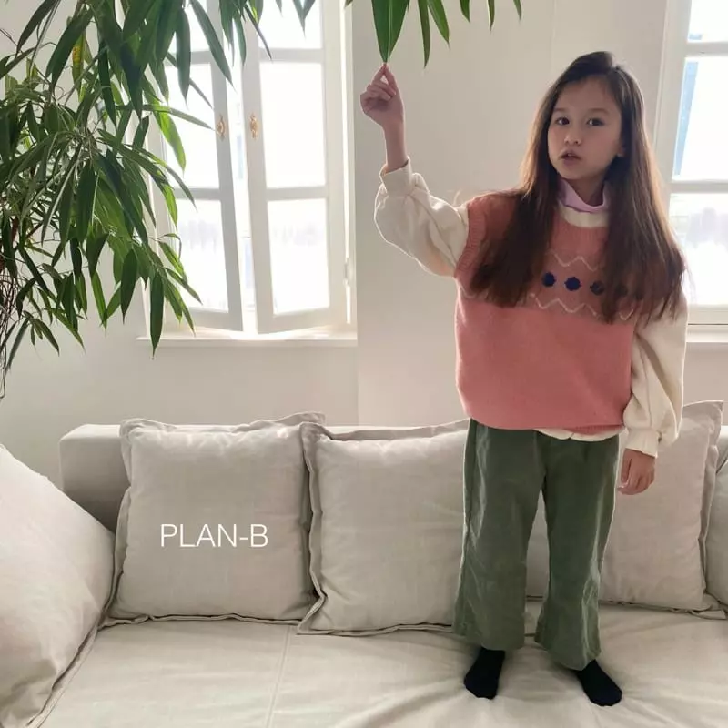 Plan B - Korean Children Fashion - #minifashionista - Zig Zag Vest - 2