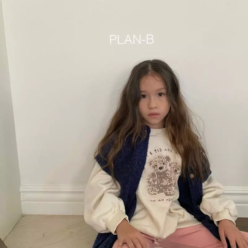 Plan B - Korean Children Fashion - #minifashionista - Cozy Bear Sweatshirt - 3