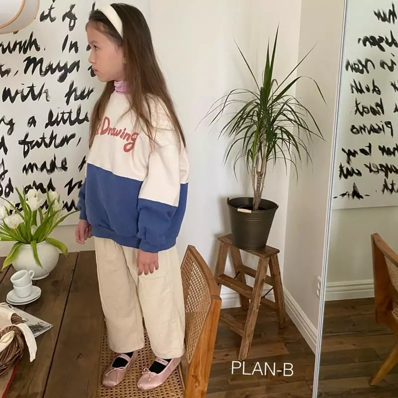 Plan B - Korean Children Fashion - #prettylittlegirls - Wid Drawing Sweatshirt - 2