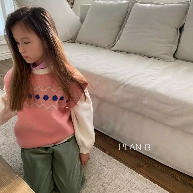 Plan B - Korean Children Fashion - #prettylittlegirls - Zig Zag Vest - 4
