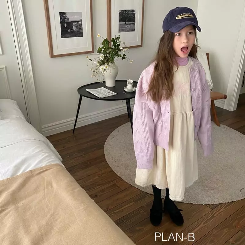 Plan B - Korean Children Fashion - #toddlerclothing - Twist Knit Cardigan - 3