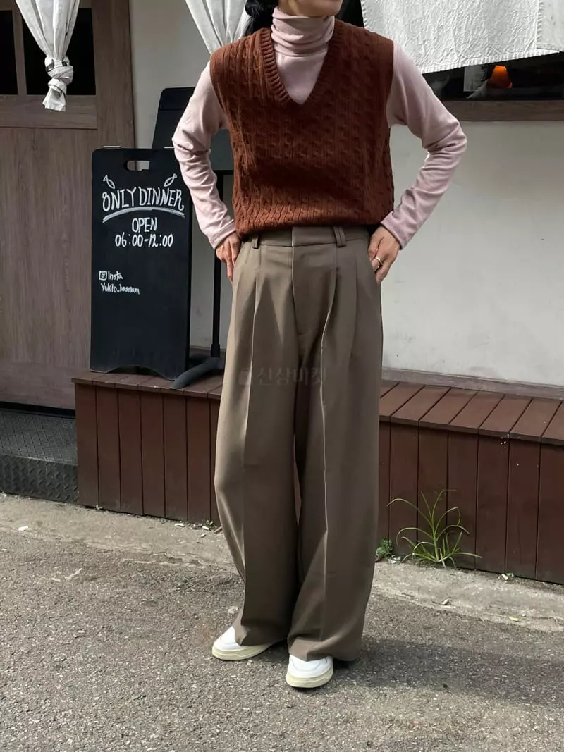 Plat - Korean Women Fashion - #momslook - Haizel Pants - 7