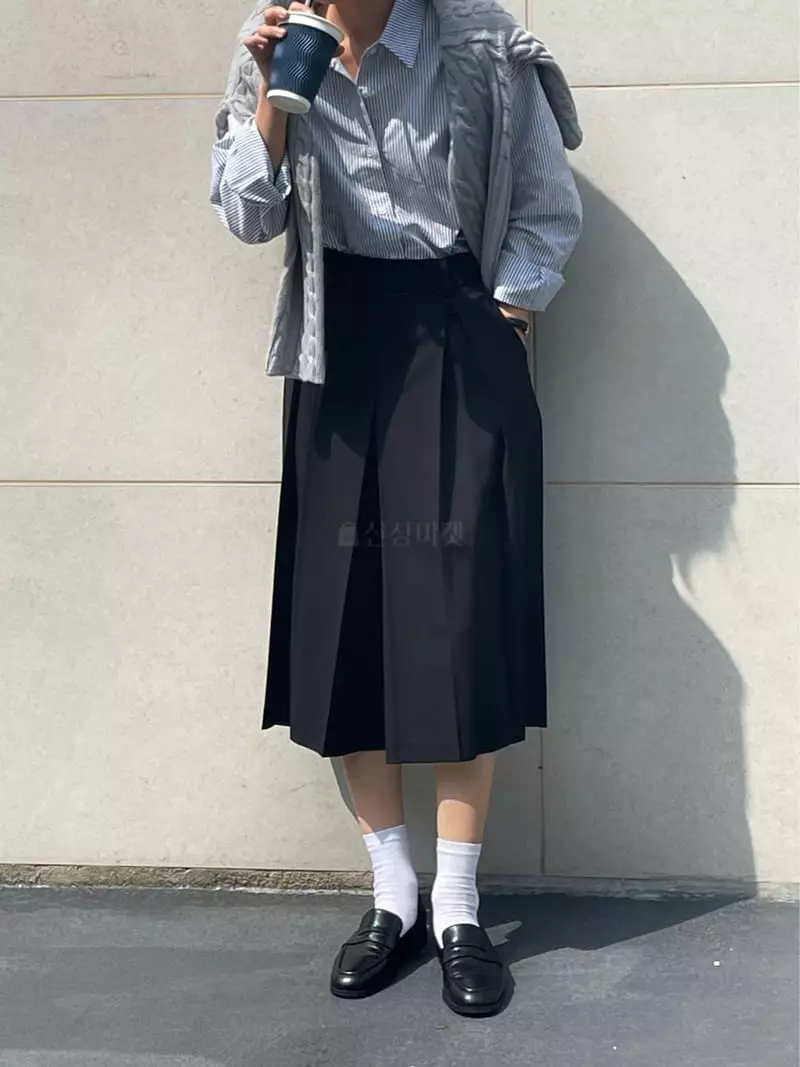 Plat - Korean Women Fashion - #momslook - Breez Wrinkle Pants - 3