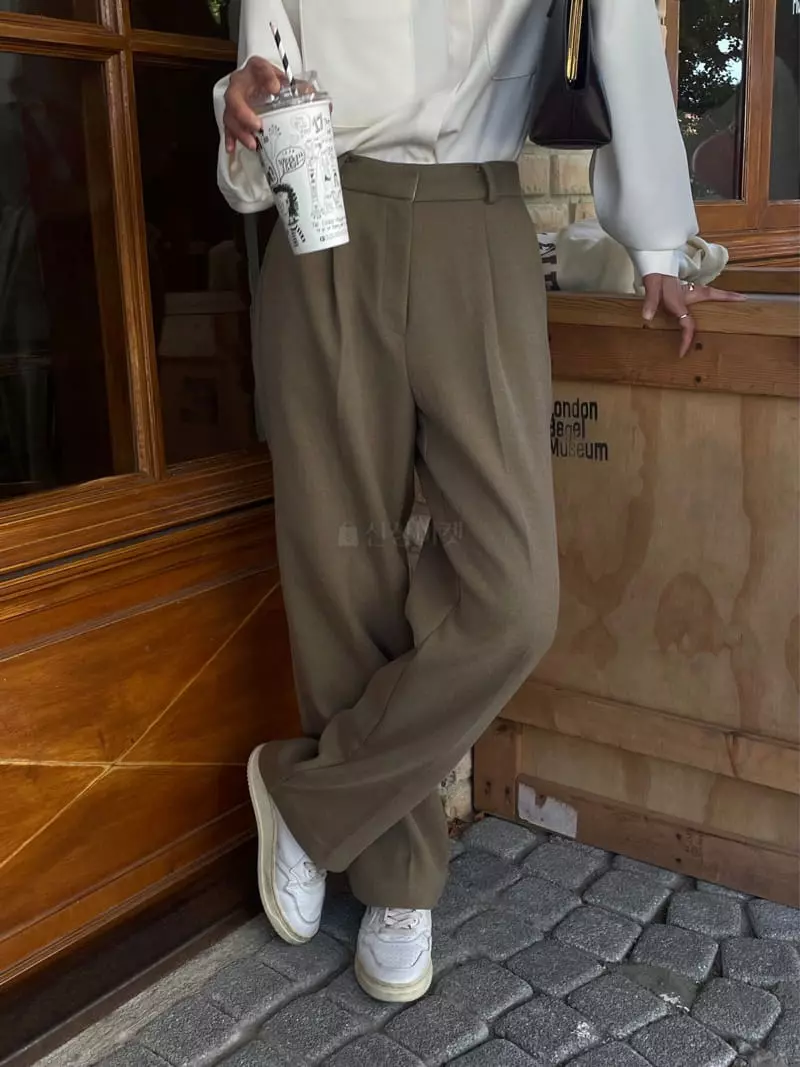 Plat - Korean Women Fashion - #momslook - Brooklyn Pants - 2