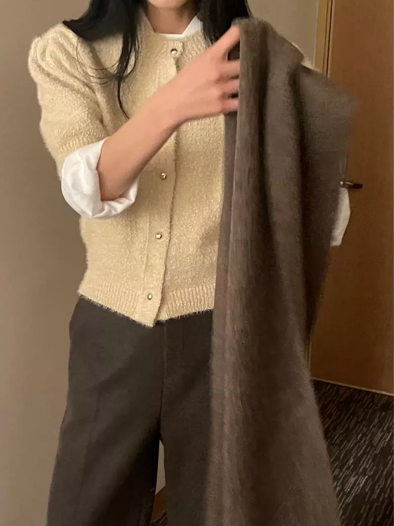 Plat - Korean Women Fashion - #momslook - Bell Cardigan