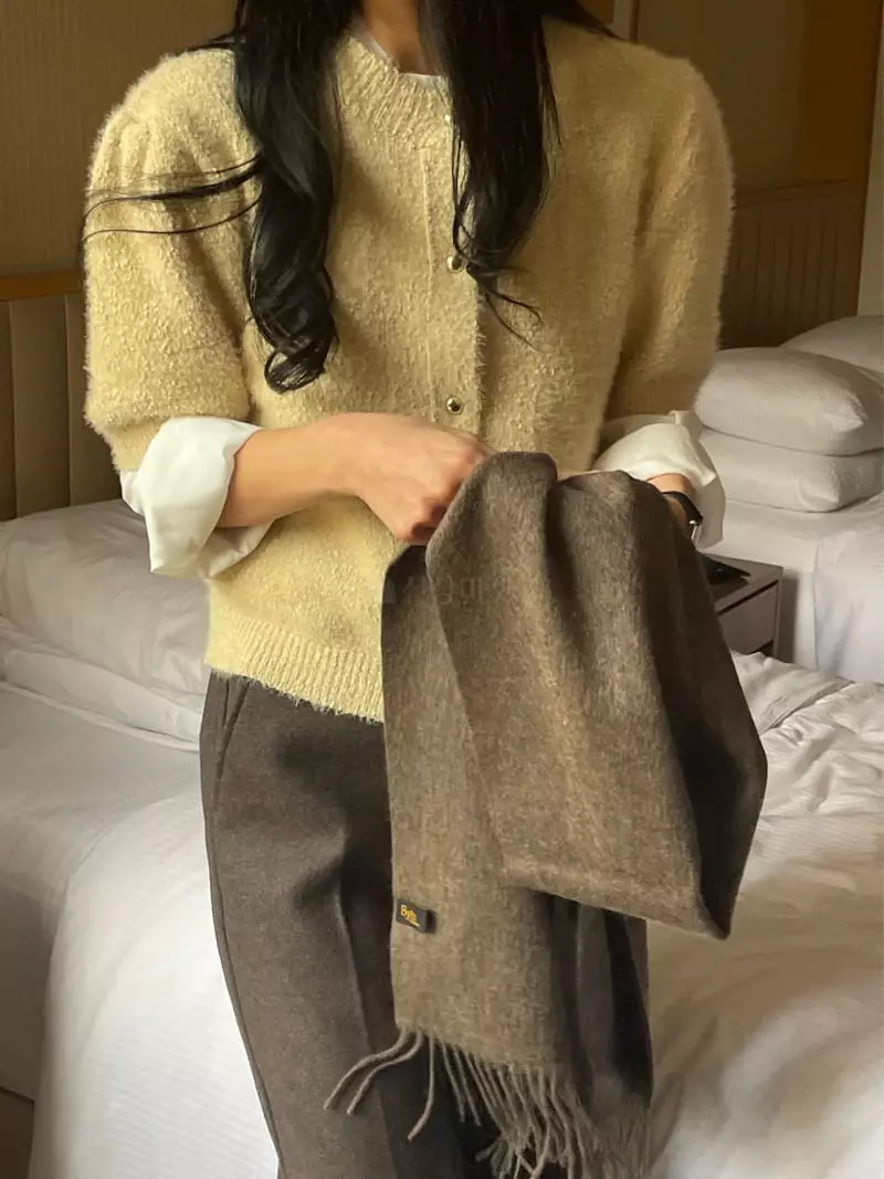 Plat - Korean Women Fashion - #momslook - Bell Cardigan - 3