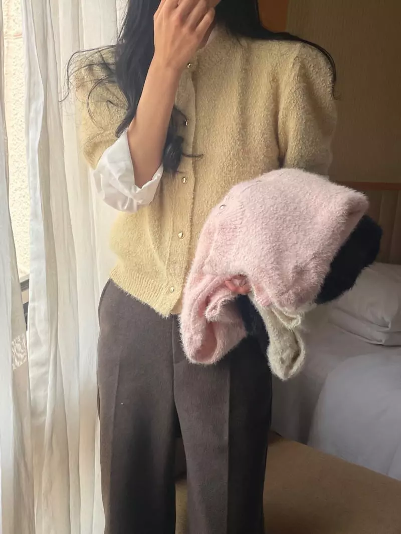 Plat - Korean Women Fashion - #momslook - Bell Cardigan - 5