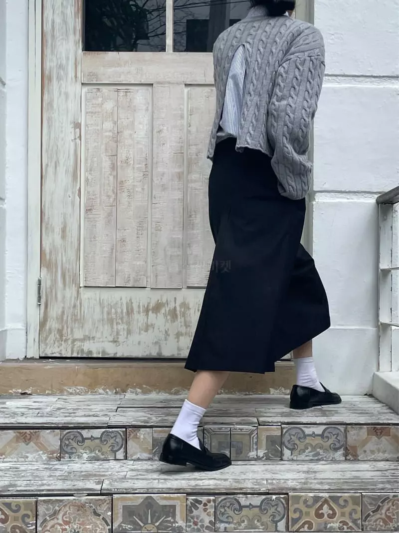 Plat - Korean Women Fashion - #pursuepretty - Mue Twist Knit Tee - 8