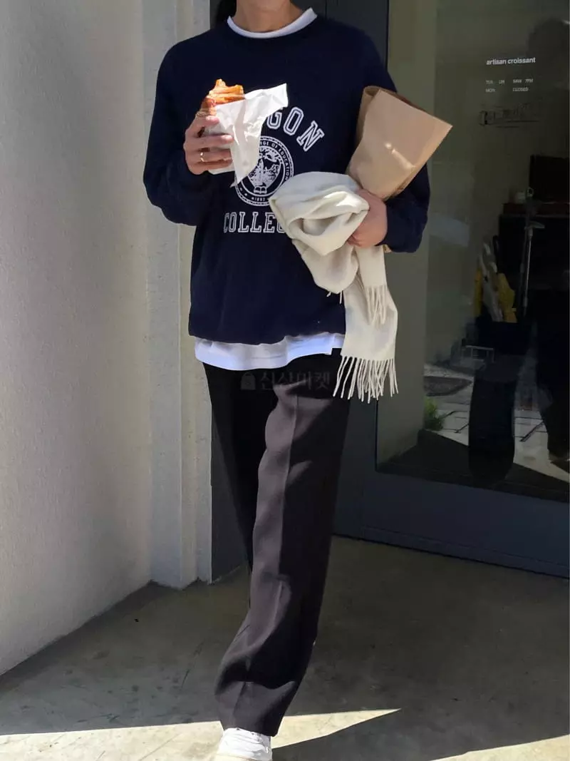 Plat - Korean Women Fashion - #restrostyle - Brooklyn Pants - 11