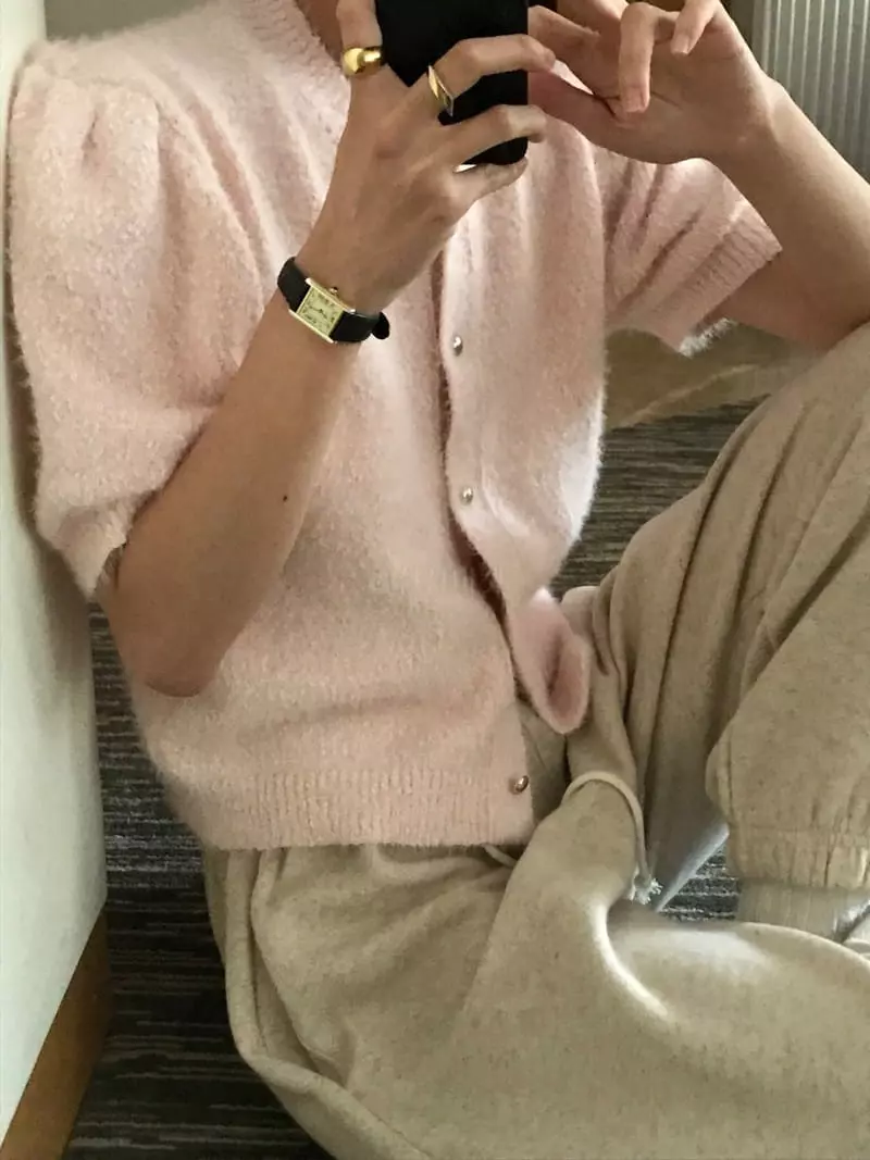 Plat - Korean Women Fashion - #romanticstyle - Bell Cardigan - 11