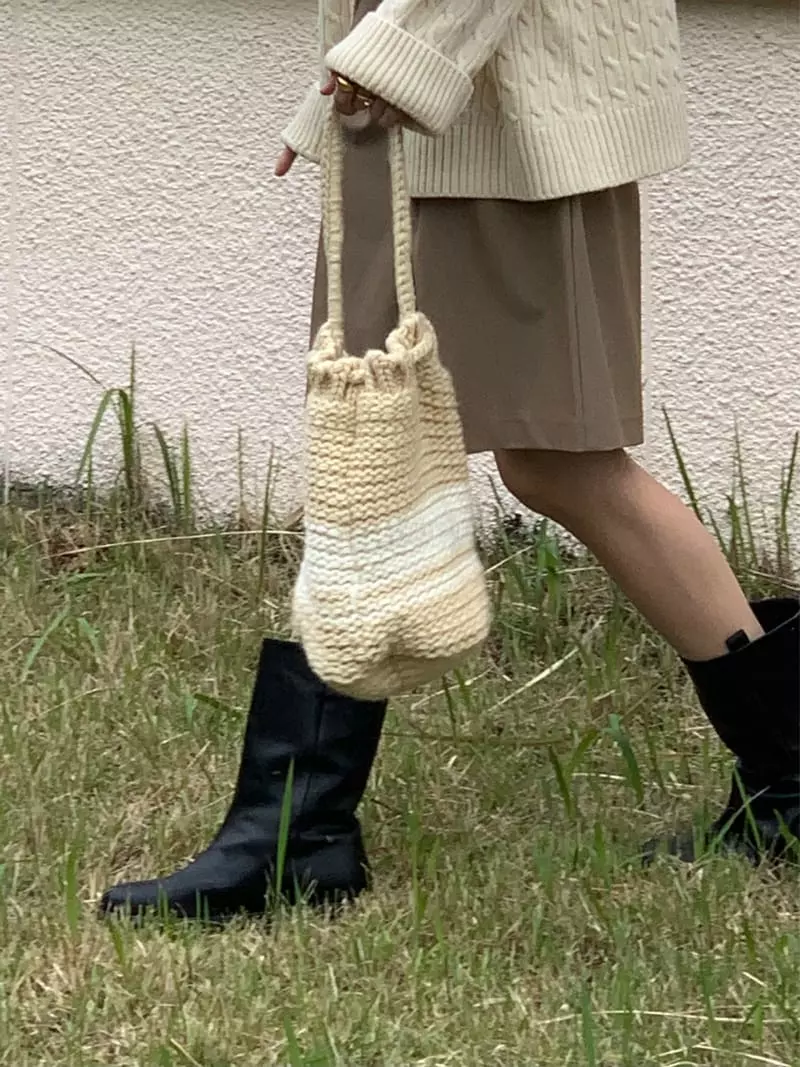 Plat - Korean Women Fashion - #romanticstyle - Knit Bucket Hat - 8