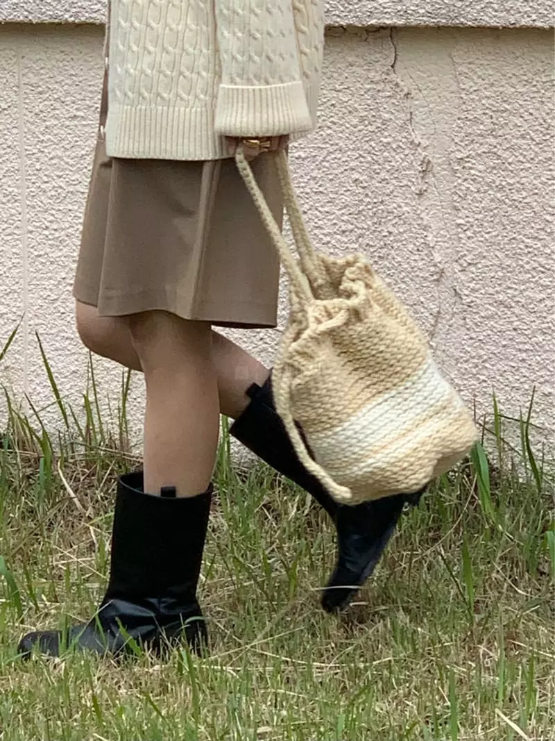 Plat - Korean Women Fashion - #thelittlethings - Knit Bucket Hat - 11