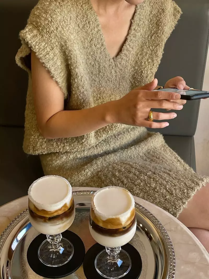 Plat - Korean Women Fashion - #vintageinspired - Alpaca Bookle Vest - 12