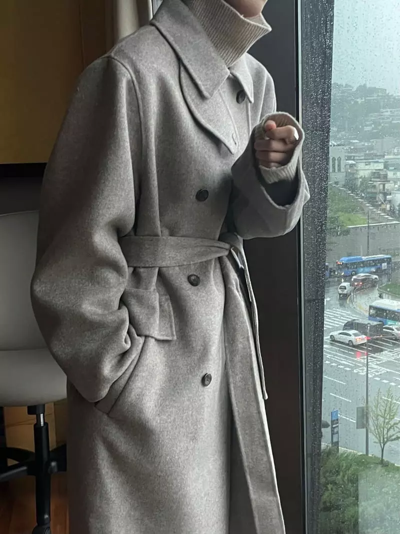 Plat - Korean Women Fashion - #womensfashion - Mac Coat - 11