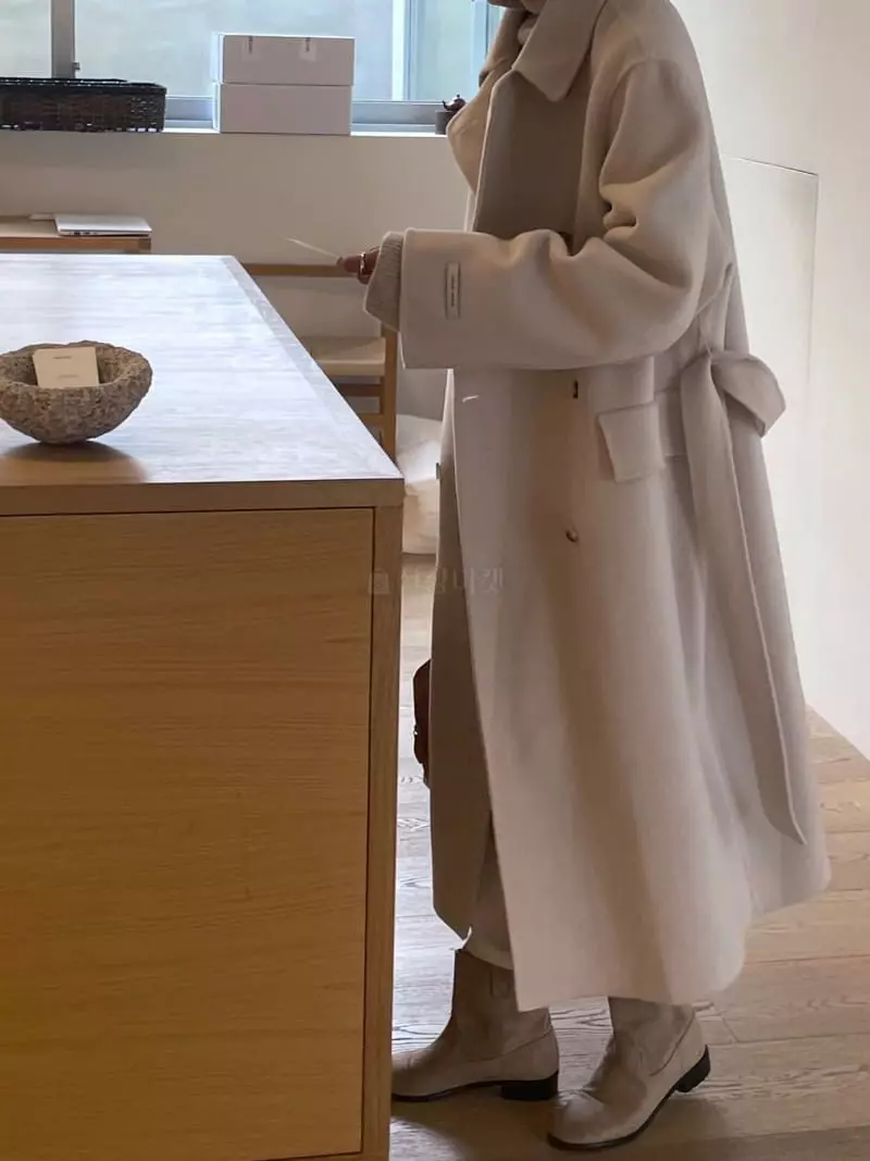 Plat - Korean Women Fashion - #womensfashion - Mac Coat - 5