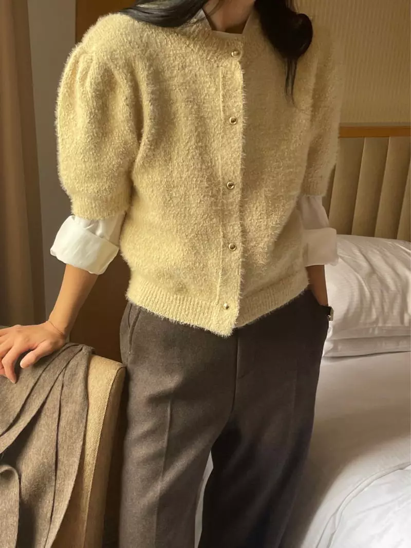 Plat - Korean Women Fashion - #womensfashion - Bell Cardigan - 2