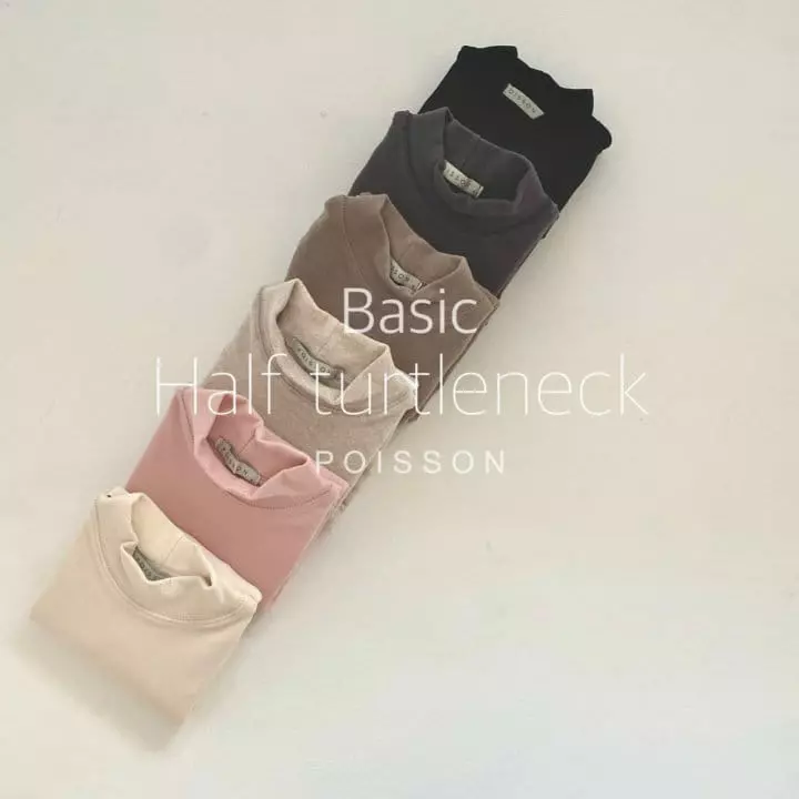 Poisson - Korean Children Fashion - #Kfashion4kids - Winter Turtleneck Tee - 8