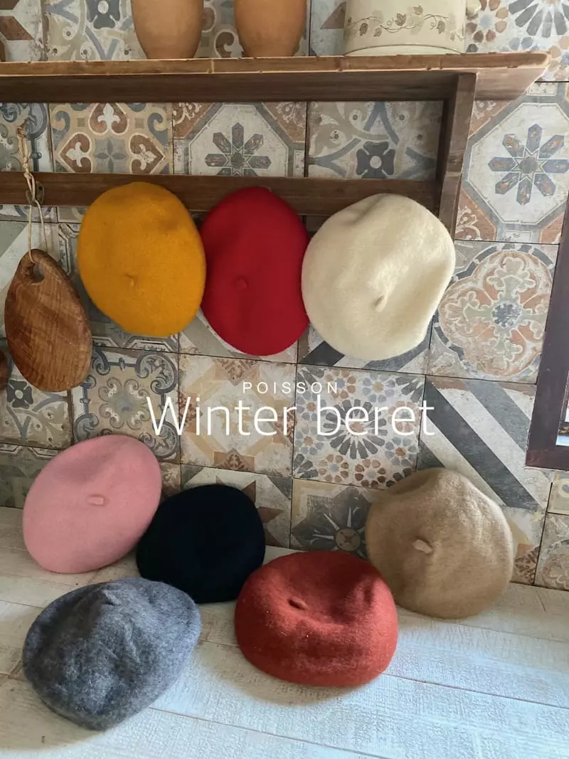 Poisson - Korean Children Fashion - #childrensboutique - Poisson Beret Hat